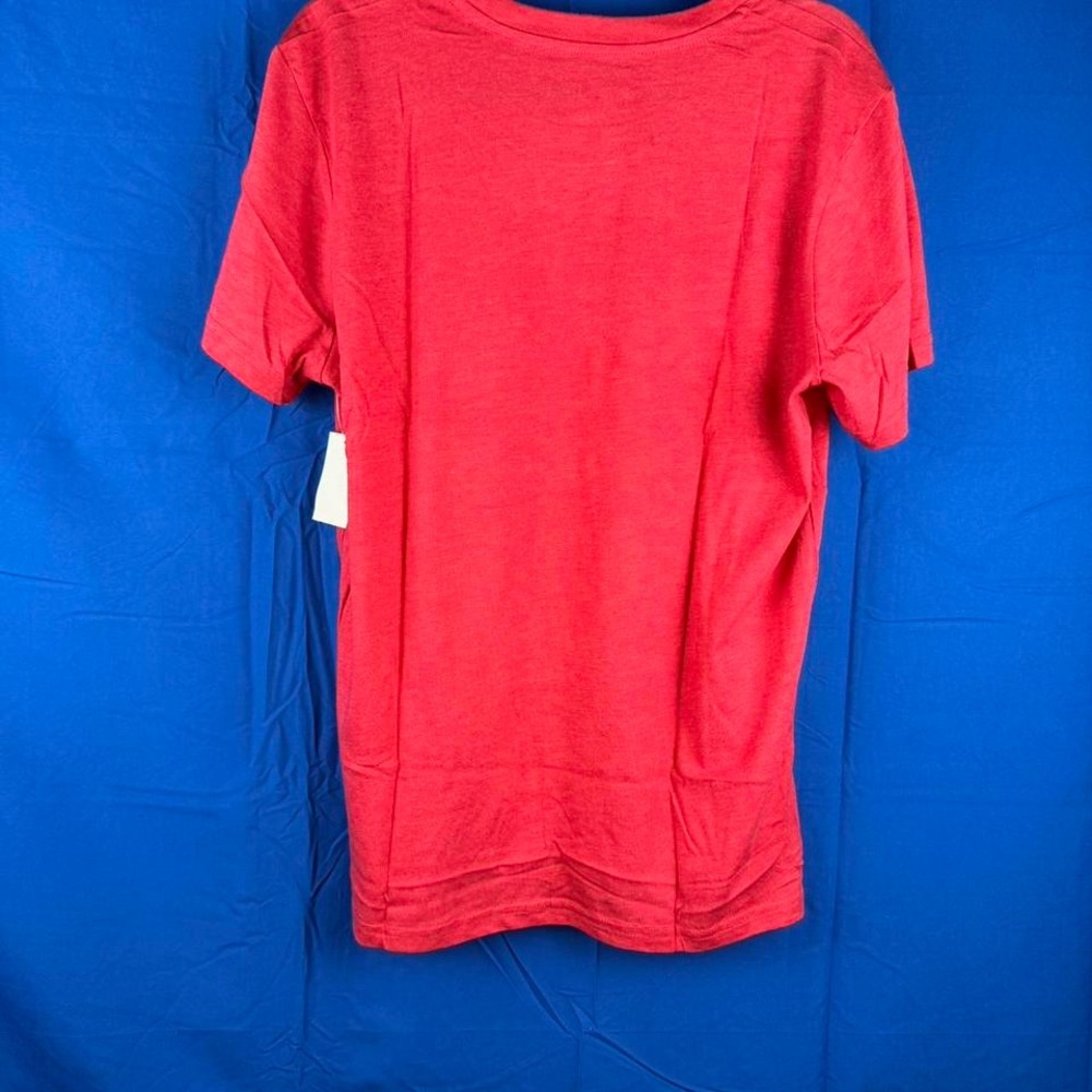 Tom and Jerry Red Vintage Wash Graphic T Shirt Oversized Cartoon Tee - Picture 4 of 7